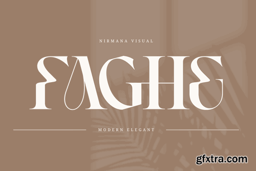 Faghe Modern - Branding Logo Font W92YD5L Faghe Modern - Branding Logo Font W92YD5L