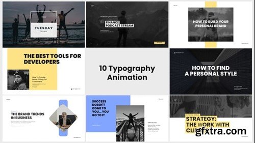 Videohive 10 Typography Animation 54300917 Videohive 10 Typography Animation 54300917