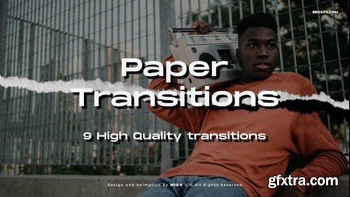 Videohive Paper Transitions 54300039 Videohive Paper Transitions 54300039