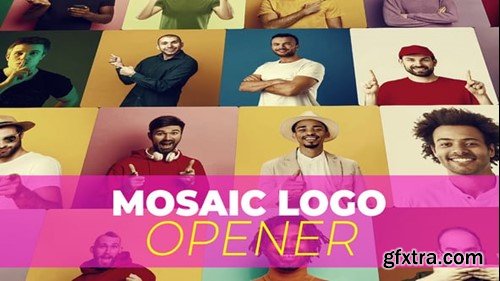 Videohive Mosaic Logo Opener 54301693 Videohive Mosaic Logo Opener 54301693