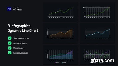 Videohive Line Chart Infographics 54327650 Videohive Line Chart Infographics 54327650