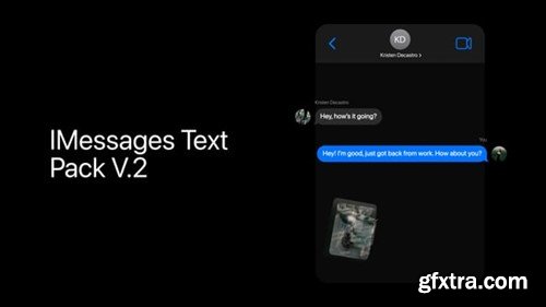 Videohive iMessages Text Pack 54327537 Videohive iMessages Text Pack 54327537