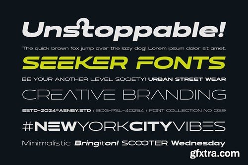Seeker - Wide Sporty Branding Font CQDVGBU Seeker - Wide Sporty Branding Font CQDVGBU