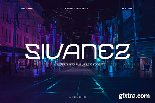 Sivanez - Modern Futuristic Font 9F4AZZ9 Sivanez - Modern Futuristic Font 9F4AZZ9