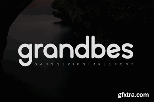 Grandbes - Sans Serif Simple Font XNDY33V Grandbes - Sans Serif Simple Font XNDY33V