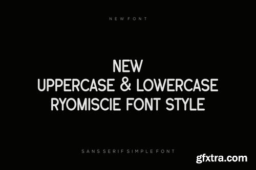 Grandbes - Sans Serif Simple Font XNDY33V Grandbes - Sans Serif Simple Font XNDY33V