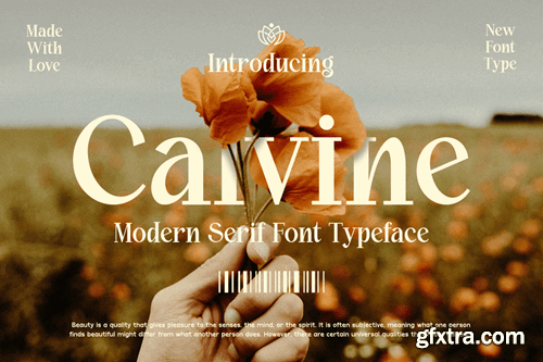 Calvine - Modern Serif Font Typeface RBFRDFD Calvine - Modern Serif Font Typeface RBFRDFD