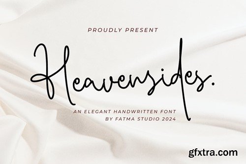 Heavensides - Signature Font 5DYALLL Heavensides - Signature Font 5DYALLL