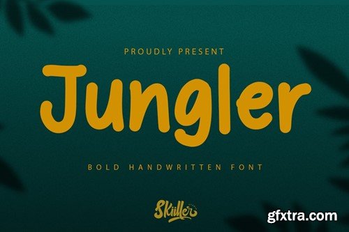 Jungler - HAndwritten Font YLS3XCC Jungler - HAndwritten Font YLS3XCC