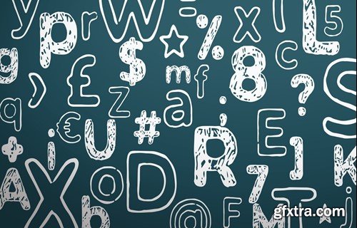 Scribble Days Font L733TT8 Scribble Days Font L733TT8