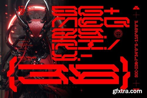 Brayqose Font Family - Futuristic Cyberpunk CHGZWMJ Brayqose Font Family - Futuristic Cyberpunk CHGZWMJ