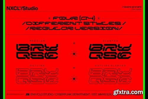 Brayqose Font Family - Futuristic Cyberpunk CHGZWMJ Brayqose Font Family - Futuristic Cyberpunk CHGZWMJ