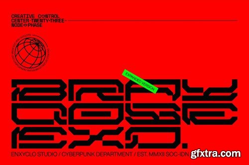 Brayqose Font Family - Futuristic Cyberpunk CHGZWMJ Brayqose Font Family - Futuristic Cyberpunk CHGZWMJ