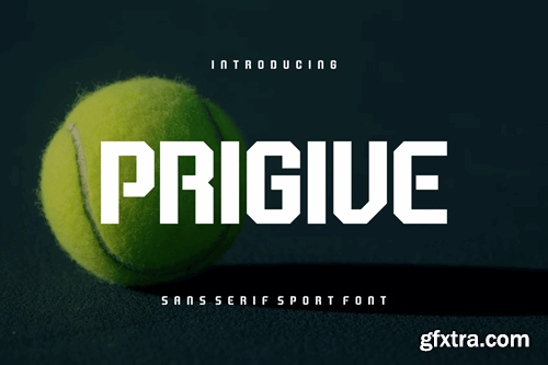 Prigive Font VTN4SR5 Prigive Font VTN4SR5