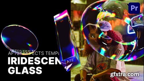 Videohive Iridescent Glass 54342221 Videohive Iridescent Glass 54342221