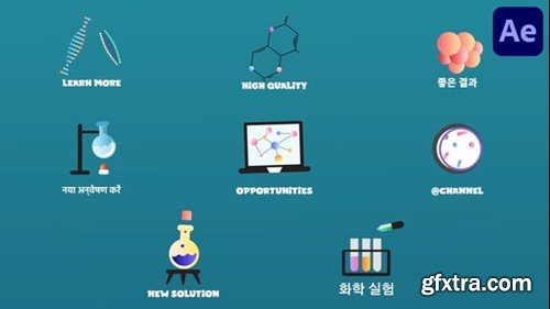 Videohive Science Chemistry Icons And Titles for After Effects 54332227 Videohive Science Chemistry Icons And Titles for After Effects 54332227