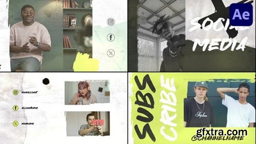 Videohive Brush Youtube Slides for After Effects 54333320 Videohive Brush Youtube Slides for After Effects 54333320