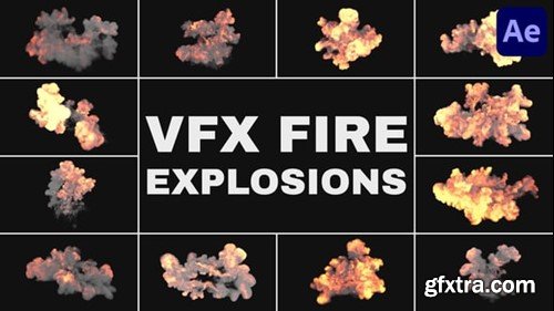 Videohive VFX Fire Explosions for After Effects 54333086 Videohive VFX Fire Explosions for After Effects 54333086