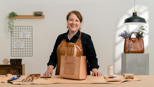 Domestika - Create Custom Hand-Sewn Leather Bags