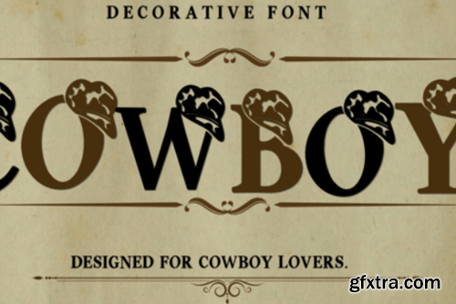 Cowboy Font Cowboy Font