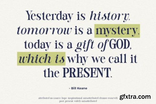 Evenings Font Evenings Font