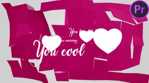 Romantic Logo Intro for Premiere Pro - 53990449