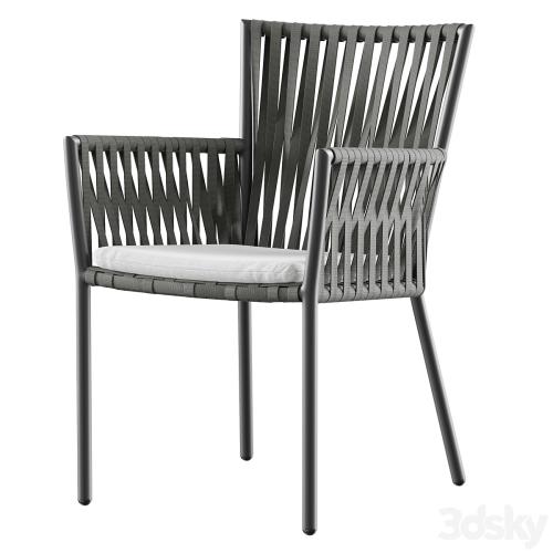 Outdoor garden wicker woven dining set Skyline design Bowline Outdoor garden wicker woven dining set Skyline design Bowline