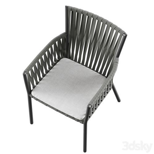 Outdoor garden wicker woven dining set Skyline design Bowline Outdoor garden wicker woven dining set Skyline design Bowline