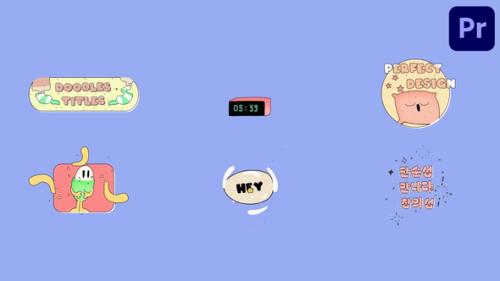 Morning Sweet Titles for Premiere Pro - 53997800