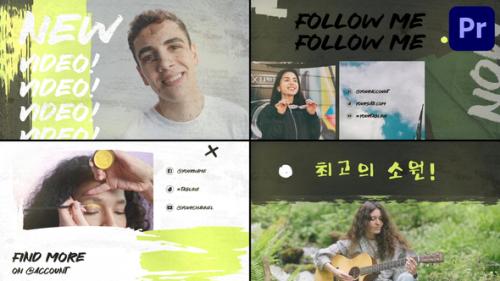 Brush End Screens for Premiere Pro - 53998744