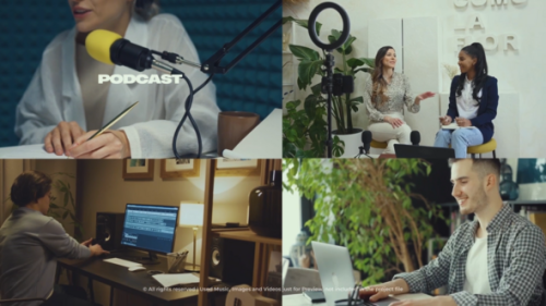 Podcast Intro Opener | MOGRT - 53999071