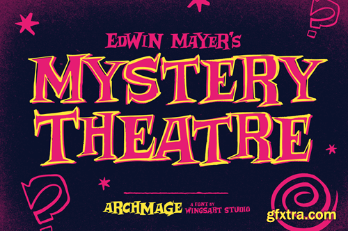 Archmage - A Phantasmagorical Serif Font HAJGB56 Archmage - A Phantasmagorical Serif Font HAJGB56