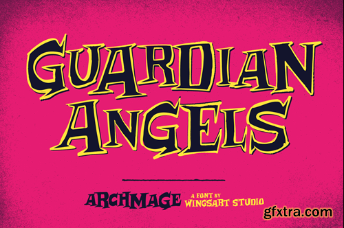 Archmage - A Phantasmagorical Serif Font HAJGB56 Archmage - A Phantasmagorical Serif Font HAJGB56