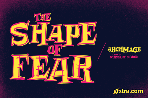 Archmage - A Phantasmagorical Serif Font HAJGB56 Archmage - A Phantasmagorical Serif Font HAJGB56