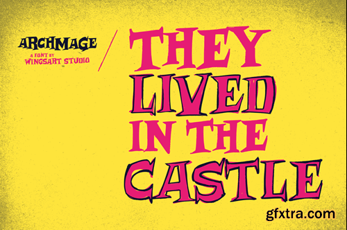 Archmage - A Phantasmagorical Serif Font HAJGB56 Archmage - A Phantasmagorical Serif Font HAJGB56