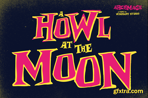 Archmage - A Phantasmagorical Serif Font HAJGB56 Archmage - A Phantasmagorical Serif Font HAJGB56