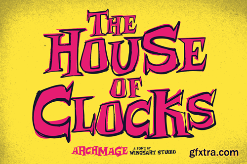 Archmage - A Phantasmagorical Serif Font HAJGB56 Archmage - A Phantasmagorical Serif Font HAJGB56