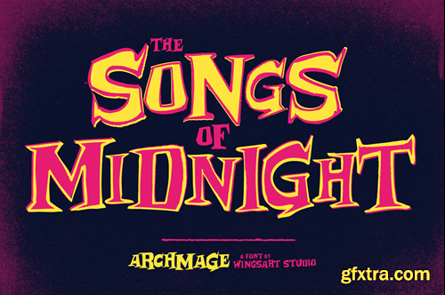 Archmage - A Phantasmagorical Serif Font HAJGB56 Archmage - A Phantasmagorical Serif Font HAJGB56