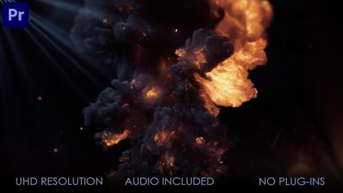 Explosion Logo Intro for Premiere Pro - 53999158