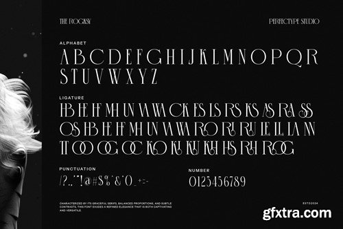 The Rogksy Modern Serif Font DWWX27B The Rogksy Modern Serif Font DWWX27B