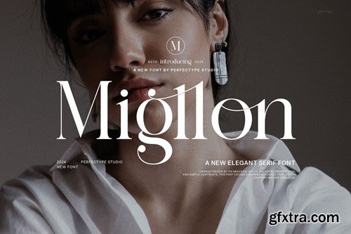 Migllon Elegant Ligature Serif Font Y4VKN2L Migllon Elegant Ligature Serif Font Y4VKN2L