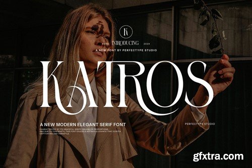 Katros Elegant Serif Font VX74JMJ Katros Elegant Serif Font VX74JMJ