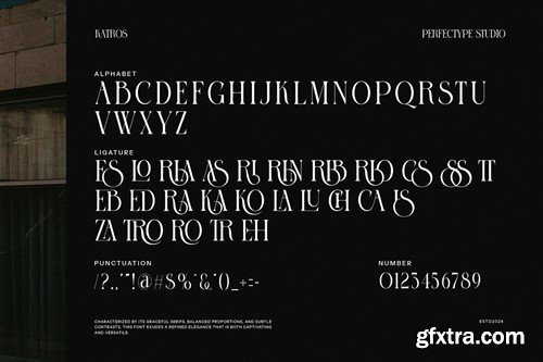 Katros Elegant Serif Font VX74JMJ Katros Elegant Serif Font VX74JMJ