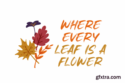 Autumn Brush Font 9STCWKL Autumn Brush Font 9STCWKL