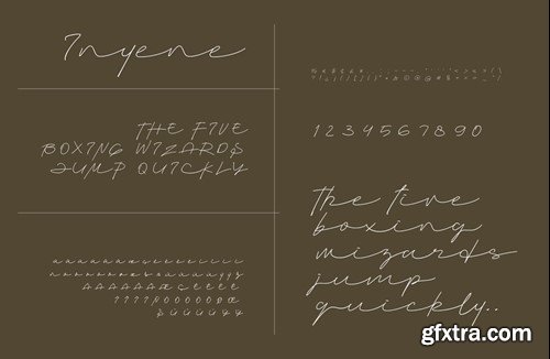 Inyene Font 73UYMBF Inyene Font 73UYMBF