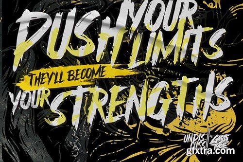 Undiscuss – Horror Brush Font MSG8A28 Undiscuss – Horror Brush Font MSG8A28