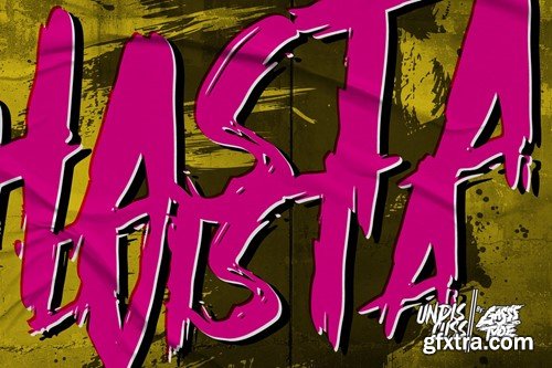 Undiscuss – Horror Brush Font MSG8A28 Undiscuss – Horror Brush Font MSG8A28