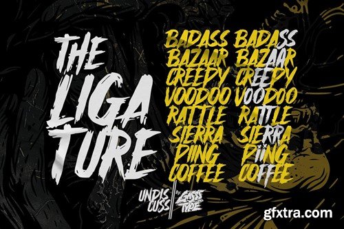 Undiscuss – Horror Brush Font MSG8A28 Undiscuss – Horror Brush Font MSG8A28