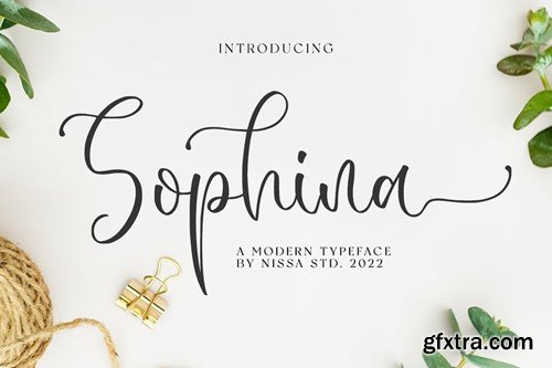 Sophina - Wedding Font QX9RT57 Sophina - Wedding Font QX9RT57