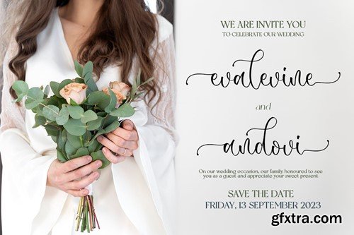 Sophina - Wedding Font QX9RT57 Sophina - Wedding Font QX9RT57